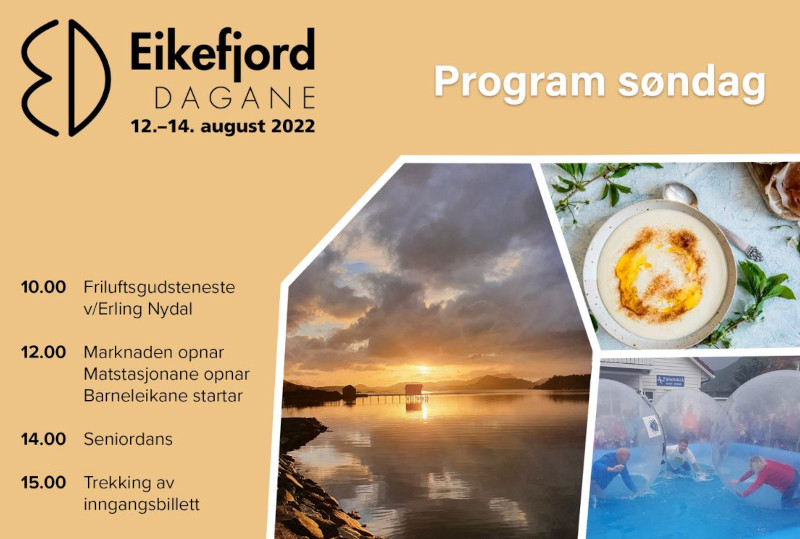 20220803Program Eikefjorddagane 2022 sondag